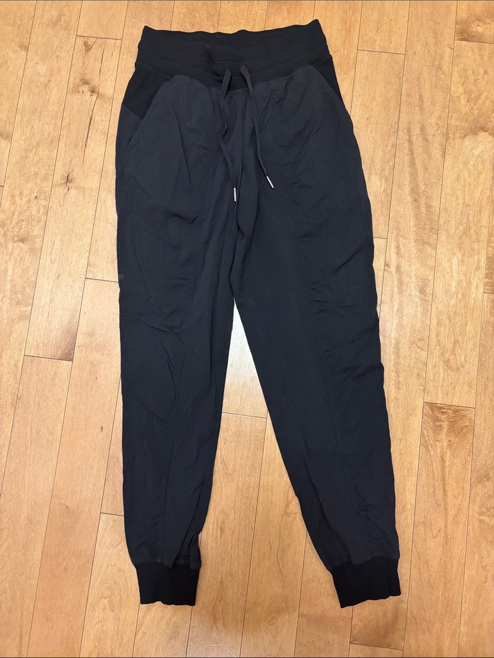 Women’s Lululemon Black Jogger Pants - Casual Drawstring Comfort